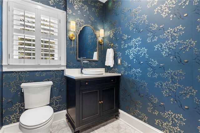 1658 E Clifton Rd NE, Atlanta, GA 30307 - bathroom with vanity and tile patterned flooring