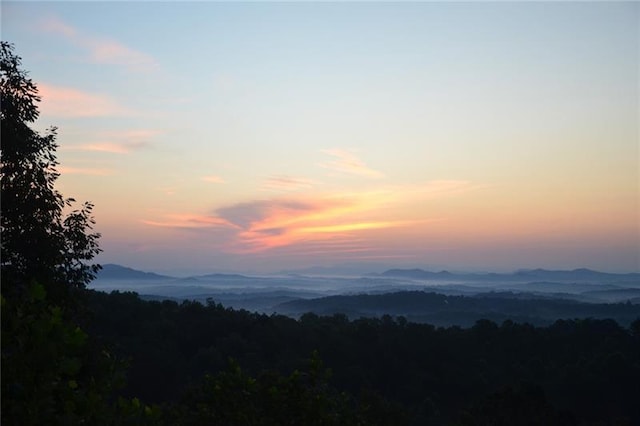 view of mountain feature