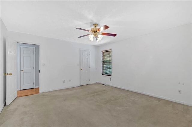 1341 Little Deer Run, Canton, GA 30114 - unfurnished room with ceiling fan and light colored carpet