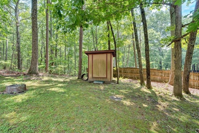 1341 Little Deer Run, Canton, GA 30114 - view of yard featuring a shed