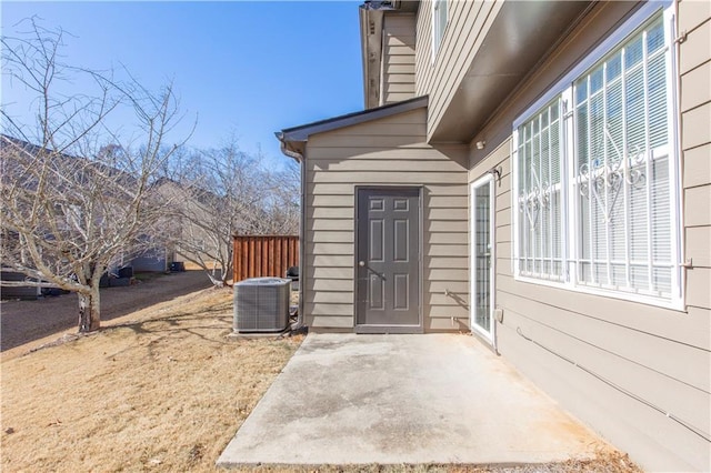 1830 Bayrose Cir Unit 30B, East Point, GA 30344 - doorway to property with a patio area and central AC