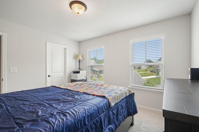 bedroom featuring carpet floors