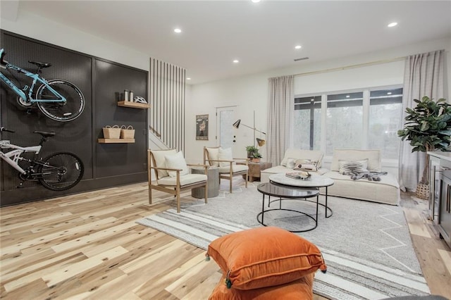 1168 Mado Loop, Chattahoochee Hills, GA 30268 - living room with wood finished floors and recessed lighting