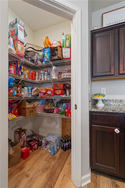 view of pantry