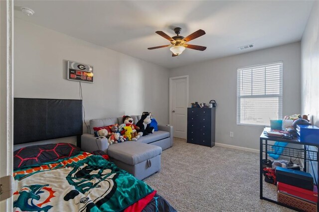 4770 Alford Commons, Cumming, GA 30028 - carpeted bedroom featuring a ceiling fan and baseboards