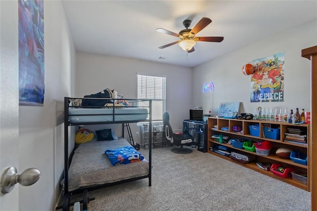 4770 Alford Commons, Cumming, GA 30028 - bedroom featuring carpet floors, ceiling fan, and a desk