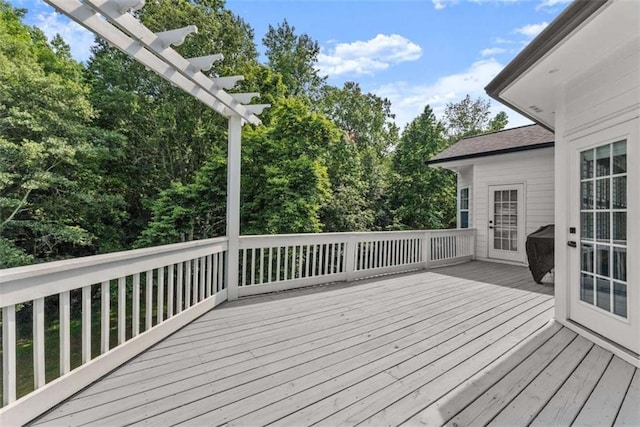 4514 Walking Stick Ln, Gainesville, GA 30506 - view of wooden terrace