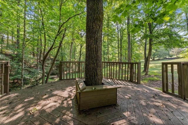 4514 Walking Stick Ln, Gainesville, GA 30506 - view of wooden deck