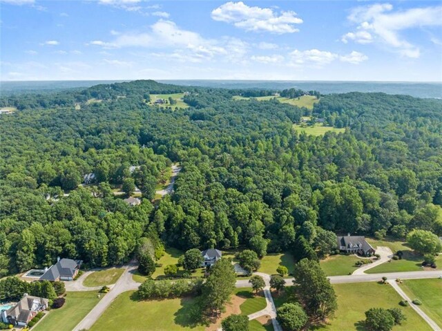 4514 Walking Stick Ln, Gainesville, GA 30506 - drone / aerial view of a heavily wooded area
