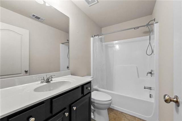 2396 Whiteoak Bnd SE Unit 16, Smyrna, GA 30080 - full bathroom featuring vanity, toilet, and shower / bath combo with shower curtain