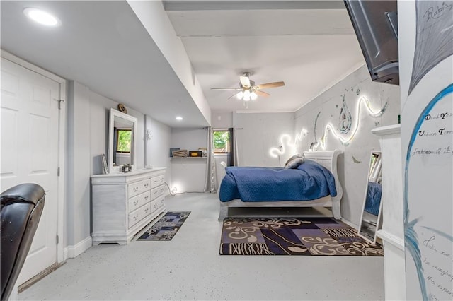 599 Palmer Ct SE, Conyers, GA 30094 - bedroom featuring ceiling fan
