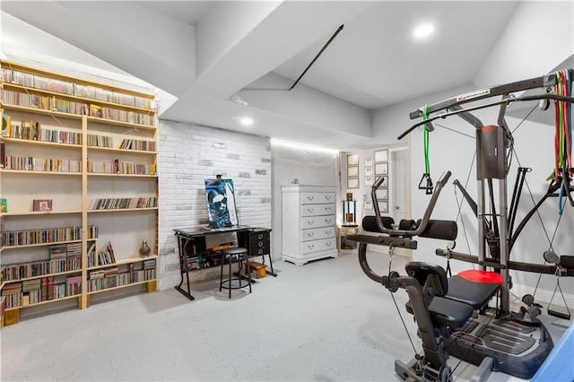 599 Palmer Ct SE, Conyers, GA 30094 - view of workout area