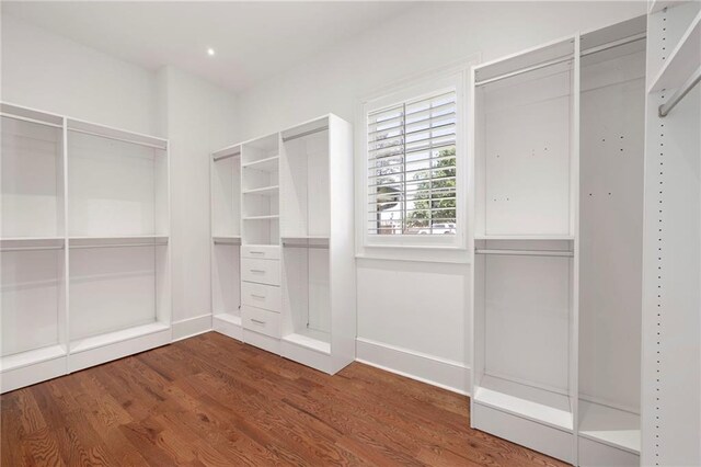 1830 Maple St, Carrollton, GA 30117 - walk in closet featuring wood finished floors