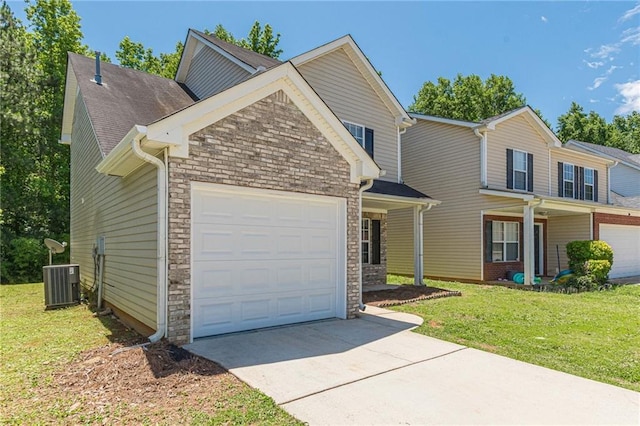 5280 Tussahaw Xing, Mcdonough, GA 30252 - interior space with baseboards, dark wood-style flooring, a textured ceiling, and a notable chandelier