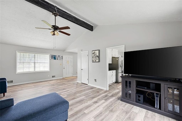 2103 Blue Creek Ct, Conley, GA 30288 - living area with a ceiling fan and light wood-style floors