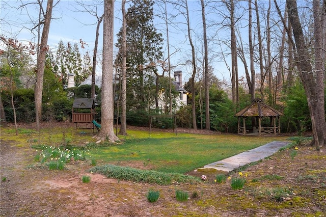 3051 Habersham Rd NW, Atlanta, GA 30305 - view of yard featuring a playground and a gazebo