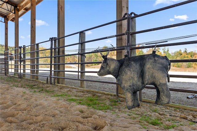 view of stable