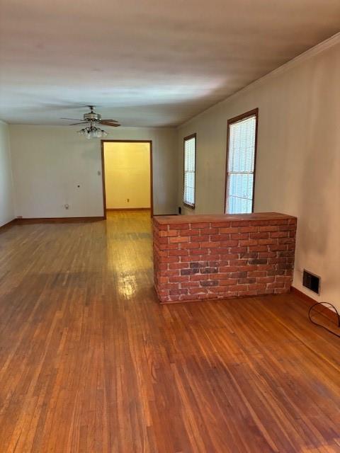 1902 Godby Rd, Atlanta, GA 30349 - unfurnished room featuring hardwood / wood-style floors and ceiling fan