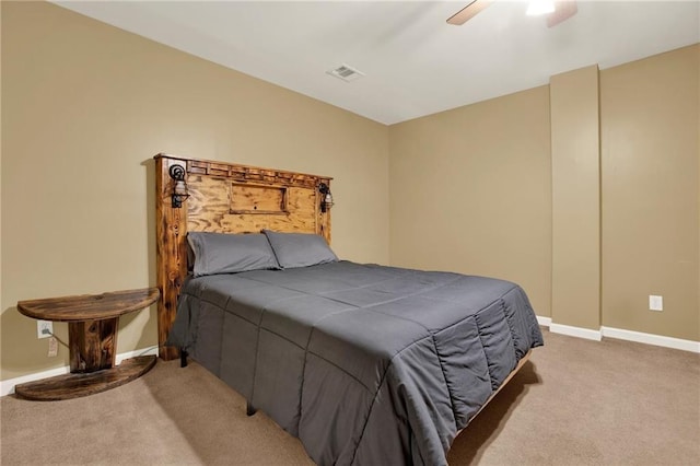 34 Laurel Way NE, White, GA 30184 - bedroom with carpet, baseboards, and ceiling fan