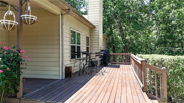 34 Laurel Way NE, White, GA 30184 - deck featuring outdoor dining area