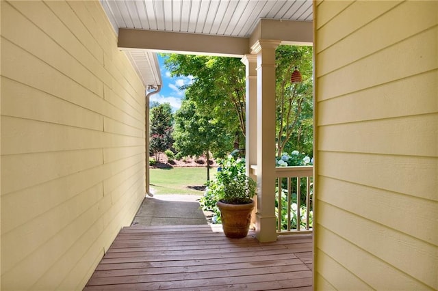 34 Laurel Way NE, White, GA 30184 - view of wooden porch