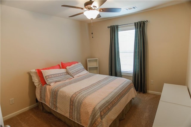 6892 Big Sky Dr, Flowery Branch, GA 30542 - carpeted bedroom featuring baseboards and ceiling fan