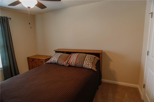 6892 Big Sky Dr, Flowery Branch, GA 30542 - bedroom with carpet flooring, baseboards, and ceiling fan