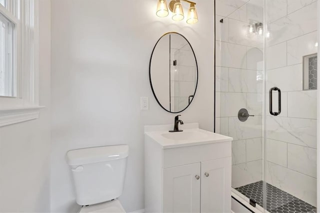4477 Timber Ridge Dr, Douglasville, GA 30135 - full bathroom with vanity and a shower stall