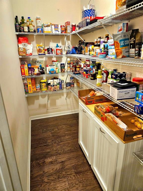 view of pantry