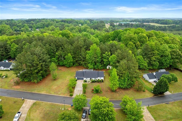 415 Southridge Rd, Winder, GA 30680 - bird's eye view of a heavily wooded area