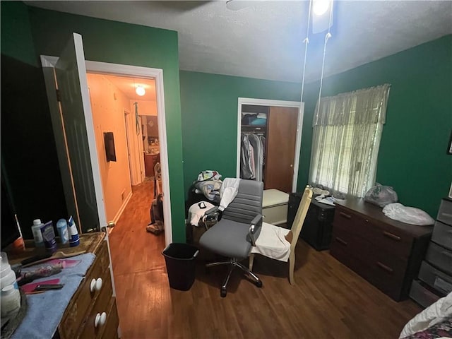 301 Sisson Ave NE, Atlanta, GA 30317 - home office featuring wood finished floors