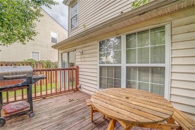 3623 Thurleston Ct SW, Marietta, GA 30008 - deck with grilling area