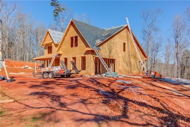 view of rear view of house