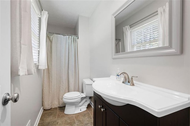 2880 Brett Cir NW, Acworth, GA 30101 - bathroom featuring toilet and vanity