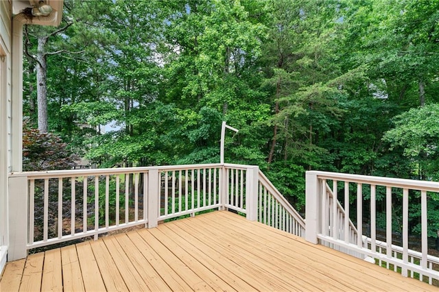 4915 Lazy Creek Ct, Cumming, GA 30028 - view of wooden deck