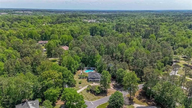 12 Blackfoot Trl, Sharpsburg, GA 30277 - bird's eye view of a heavily wooded area