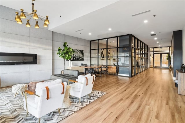 view of community lobby