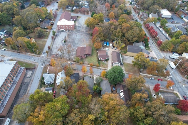 bird's eye view featuring a residential view