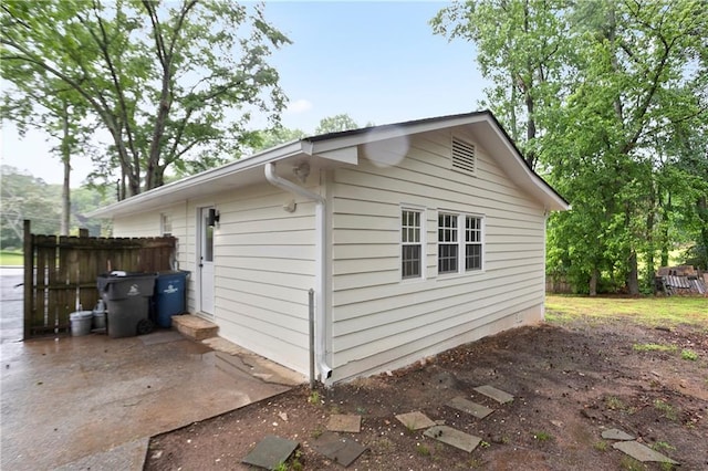 3480 Mount Olive Rd, Atlanta, GA 30344 - view of side of home with fence