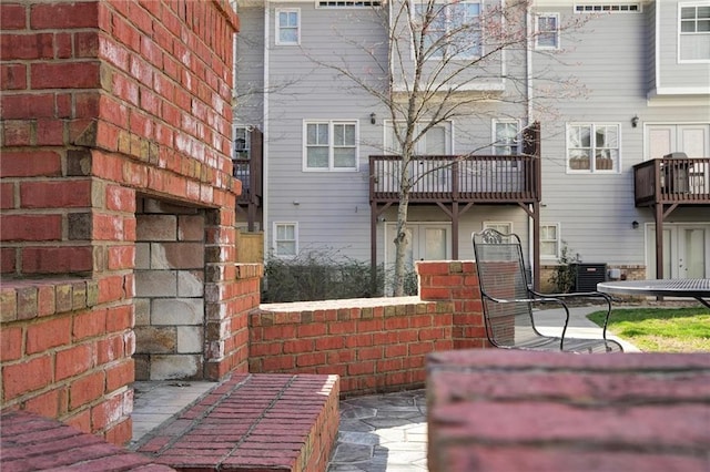 208 Wade Creek Rd, Alpharetta, GA 30009 - back of house featuring cooling unit