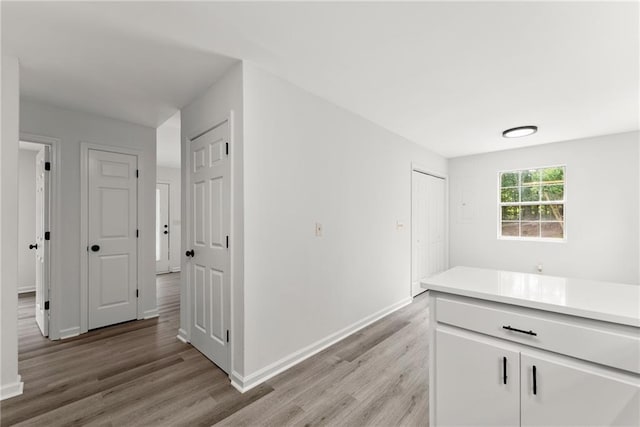 60 Weeping Willow Ln, Dawsonville, GA 30534 - corridor featuring light wood-style flooring and baseboards