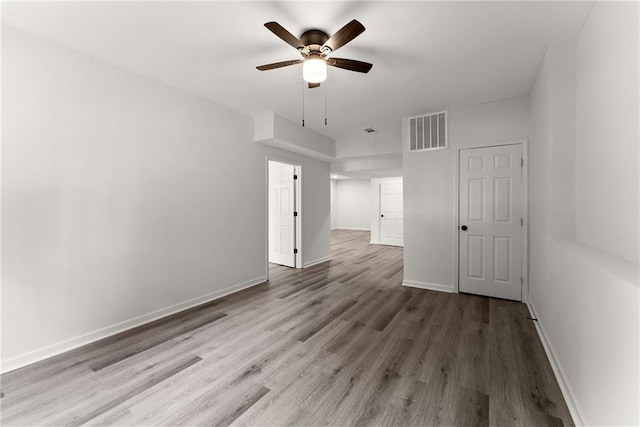 60 Weeping Willow Ln, Dawsonville, GA 30534 - unfurnished room featuring ceiling fan, wood finished floors, and baseboards