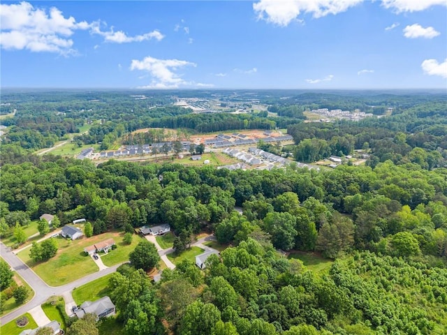 60 Weeping Willow Ln, Dawsonville, GA 30534 - aerial view of a heavily wooded area