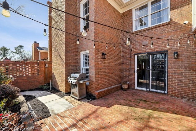 view of patio / terrace with grilling area