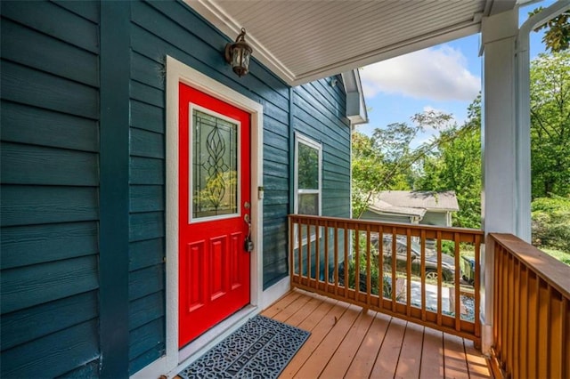 view of property entrance