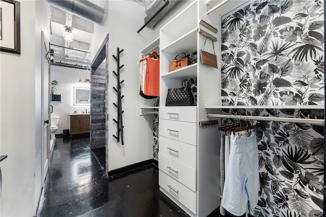 view of spacious closet