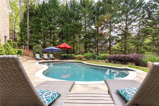 176 Nightwind Trce, Acworth, GA 30101 - swimming pool featuring a patio area