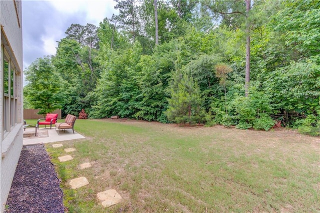 4241 Summer Breeze Way, Buford, GA 30518 - view of grassy yard with a patio