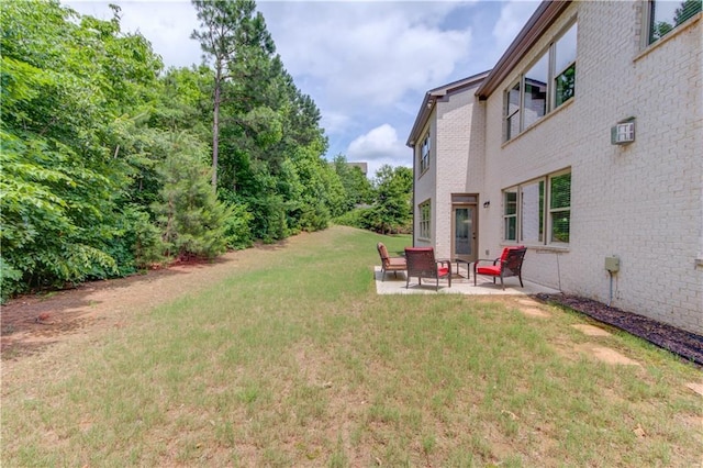 4241 Summer Breeze Way, Buford, GA 30518 - view of green lawn featuring a patio