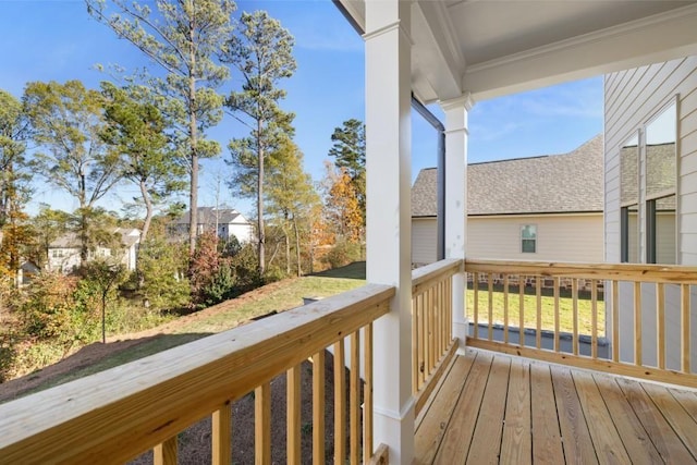 view of deck